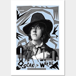 Oscar Wilde in Black and White Posters and Art